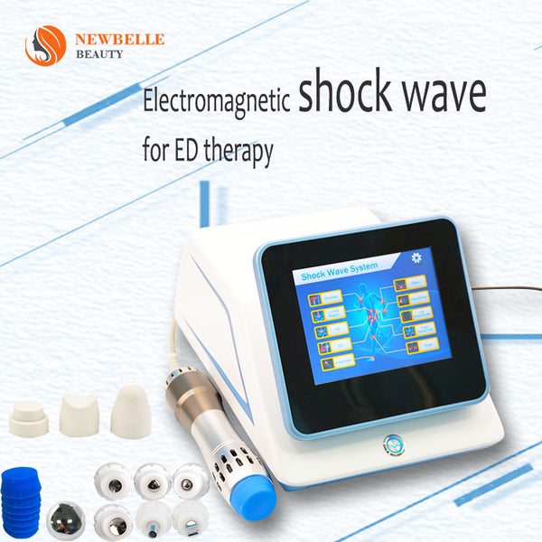 What is the difference between the radial and the focused shockwave therapy machine?