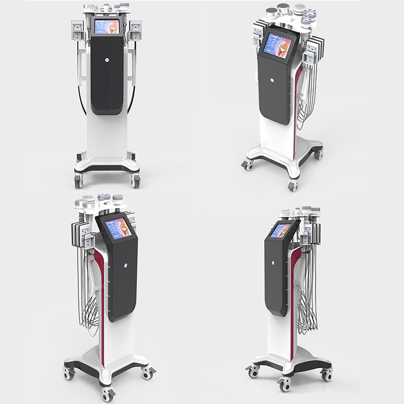 6 in 1 80K Cavitation Vacuum RF Lipolaser Body Slimming Machine