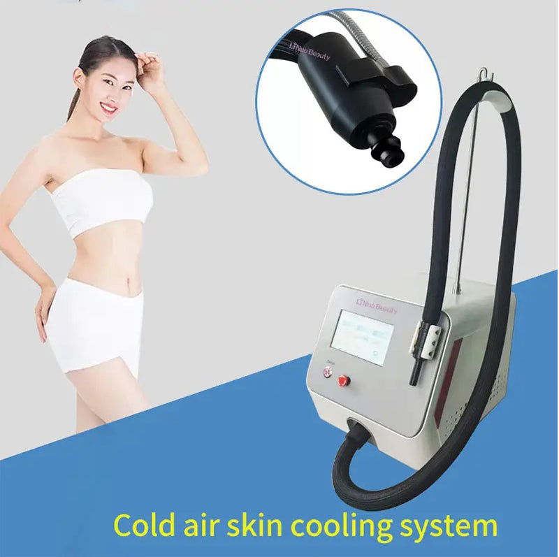 Portable air cooling system zimmer cryo 6 chiller air cooling therapy machine -20C for laser treatment skin cooling machine
