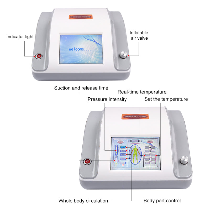 Professional Pressotherapy Lymphatic Drainage Air Pressure Suit Infrared Therapy Weight Loss Pressotherapy Machine