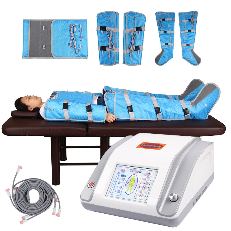 Professional Pressotherapy Lymphatic Drainage Air Pressure Suit Infrared Therapy Weight Loss Pressotherapy Machine