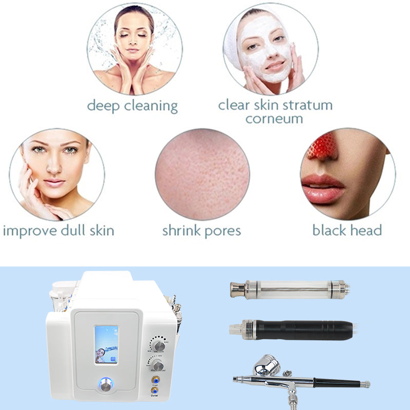 3in1  dermabrasion crystal diamond exfoliating deep cleansing skin rejuvenation micro machine