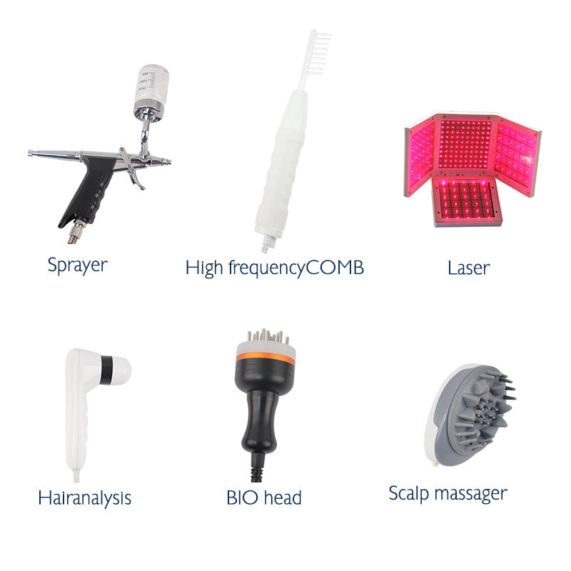 Regaine hair regrowth helmet laser treatment alopecia injection spray derma machine for hair regrowth products solution