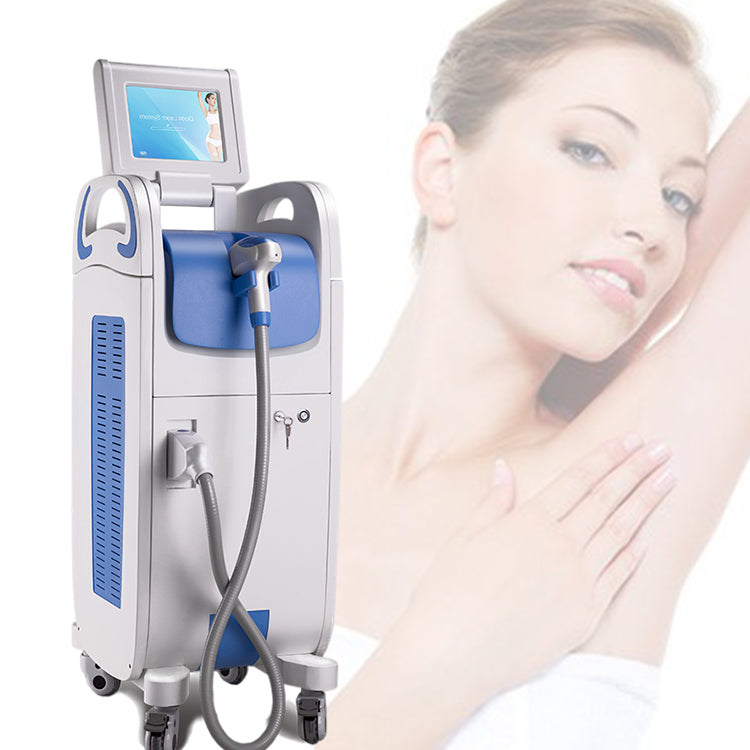 Professional ice platinum 808nm diode laser hair removal 808 diodo depilation facial beauty salon machine equipment