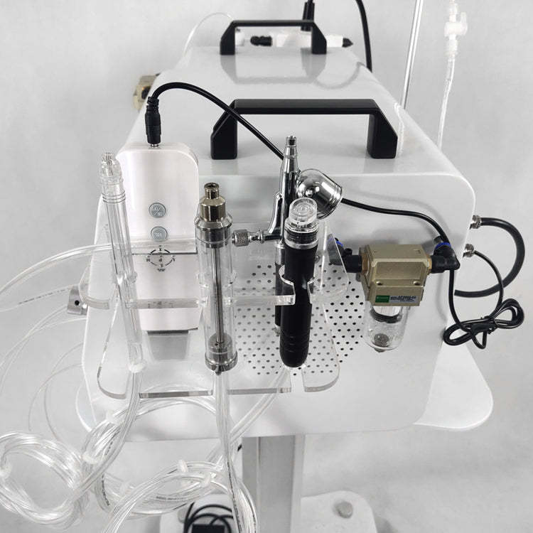 Oxygen Facial Machine Water Aqua Jet Peel Micro Dermabrasion Diamond Oxygen Facial Therapy Oxygen Jet Peel Machine