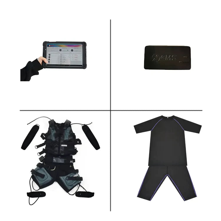 Wholesale silicone full body wireless ems trainer training fitness suit ems training suit XBODY EMS