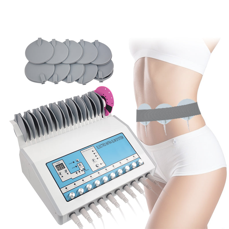 EMS Electric Muscle Stimulator Electrostimulation Machine Russian Waves EMS Tens Body Slimming Machine For Salon Spa