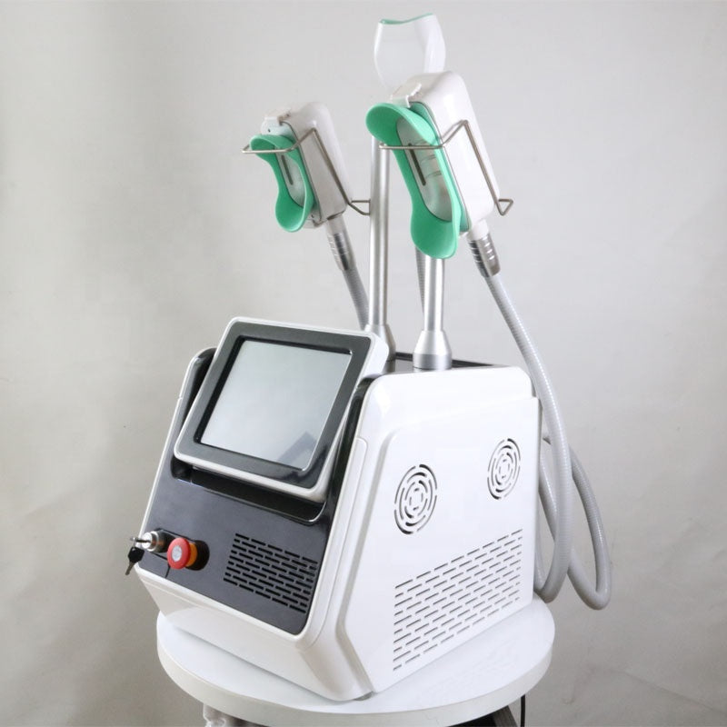 portable cooling slimming body shape cryo 360 degree fat freeze double handles 360 cryolipolysis machine