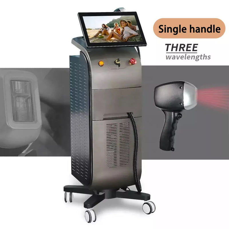 Medical CE 808 diode laser for permanent hair removal diode laser machine 808nm 755 808 1064 NM diode laser machine