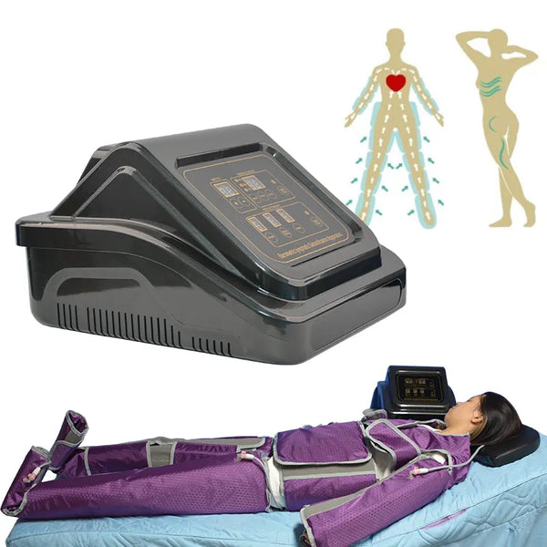 Professional press therapy device lymphatic drainage infrared slimming presoterapia pressotherapy machine SA08