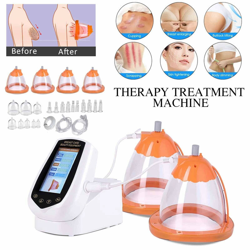 UK Breast Enlargement Butt Vacuum Therapy Body Massage Cupping Shaping Machine