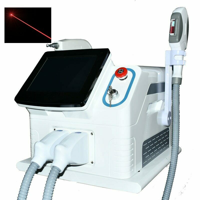 Laser OPT SHR IPL Hair Removal ND YAG Laser Tattoo Removal Machine Salon Spa Use