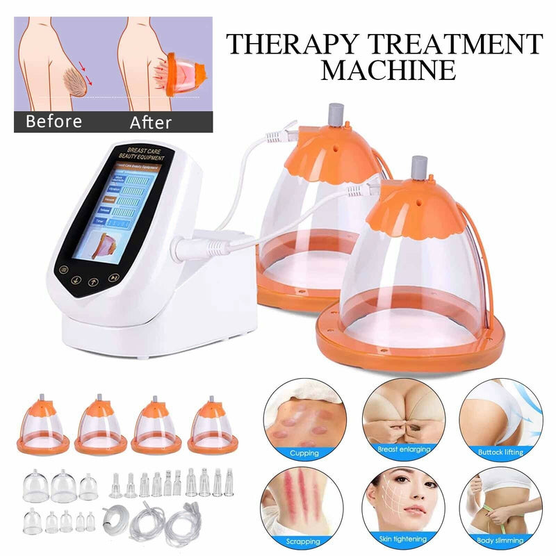 UK Breast Enlargement Butt Vacuum Therapy Body Massage Cupping Shaping Machine